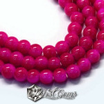 Sfere Sticla Magenta 4mm-1sir.