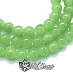 Sfere Sticla Verde Deschis 4mm-1sir.
