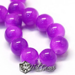 Sfere Sticla Mov 4mm-1sir.