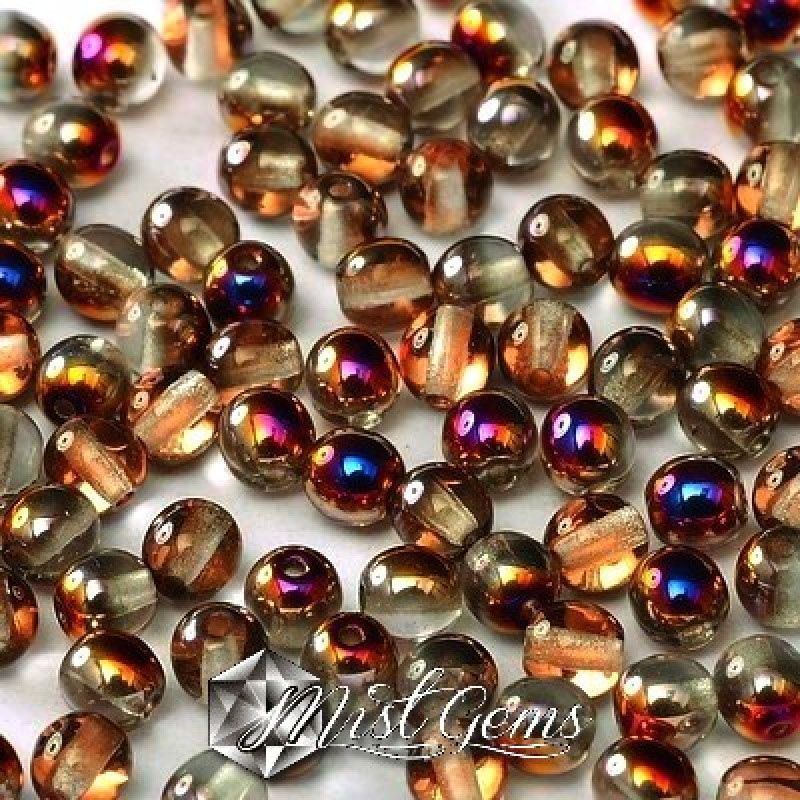 Sfere Sticla-Crystal Sliperit-4mm-50 buc.