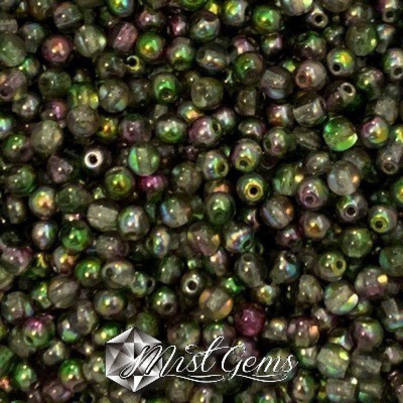 Sfere Sticla-Crystal Magic Orchid-4mm-50 buc.