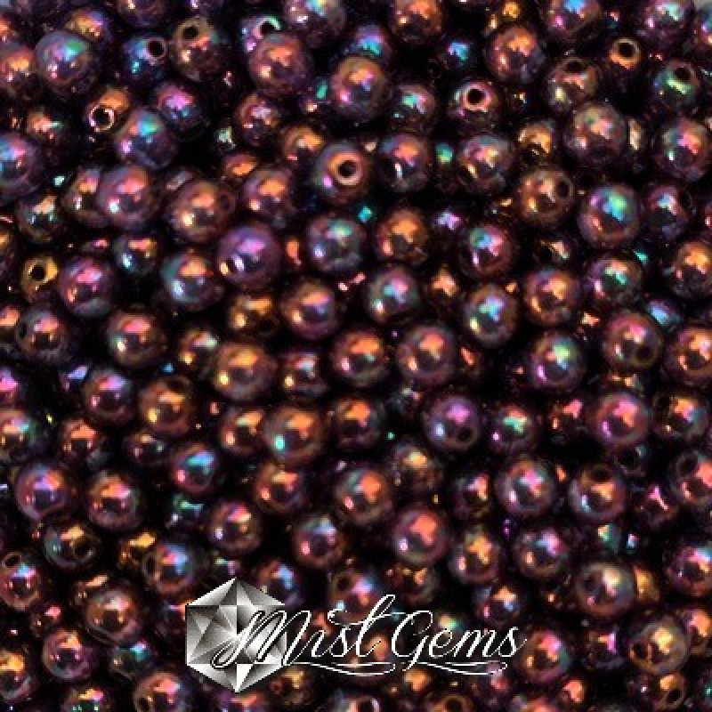 Sfere Sticla-Crystal Iris-4mm-50 buc.