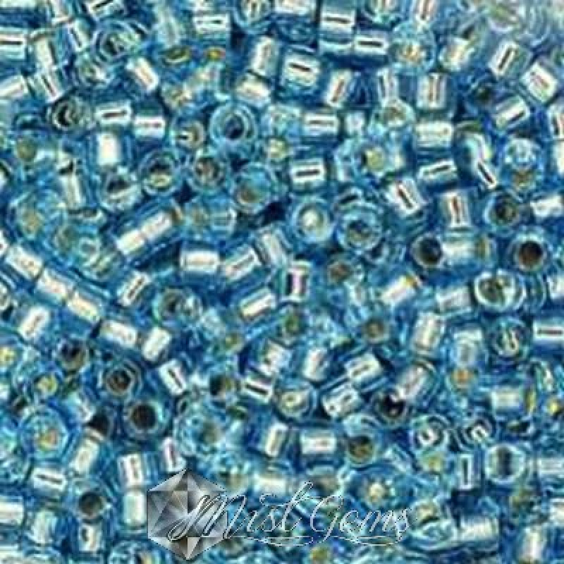 Delica 11/0 DB 0044 (DB44) Silver Lined Aqua