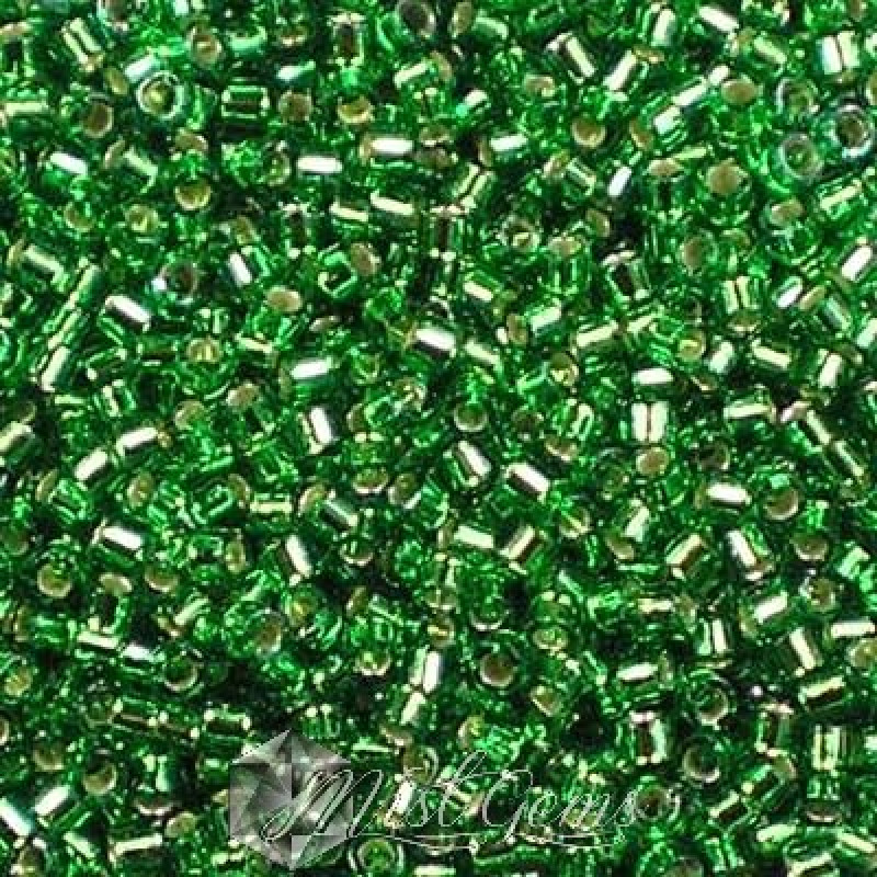 Delica 11/0 DB 0046 (DB46)Silver Lined Light Green