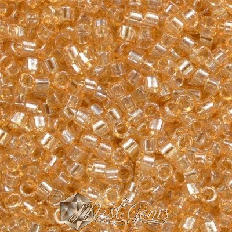 Delica 11/0 DB 0101 (DB101) Transparent Light Topaz Luster