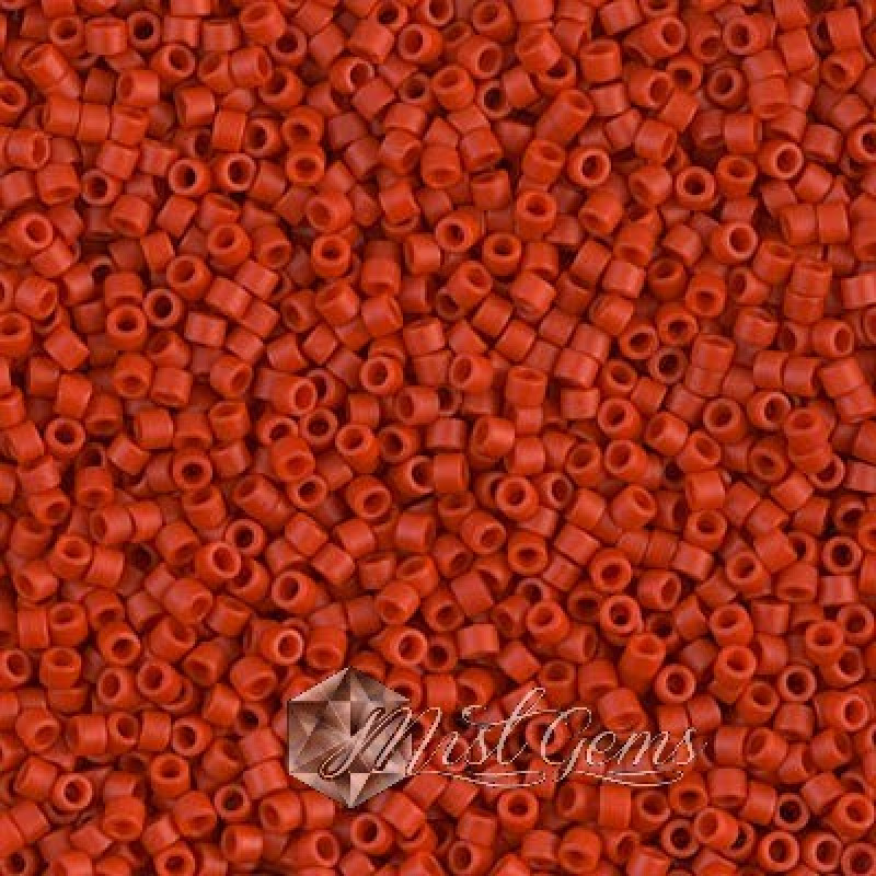 Delica 11/0 DB 0795 Dyed Opaque Vemilion