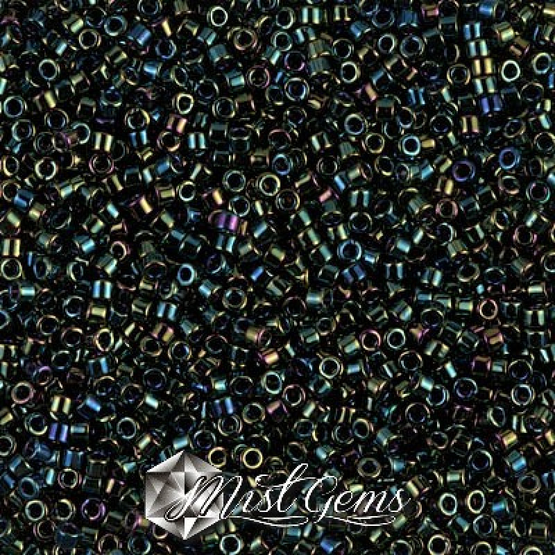 Delica 11/0 DB 0003 (DB3)Green Iris