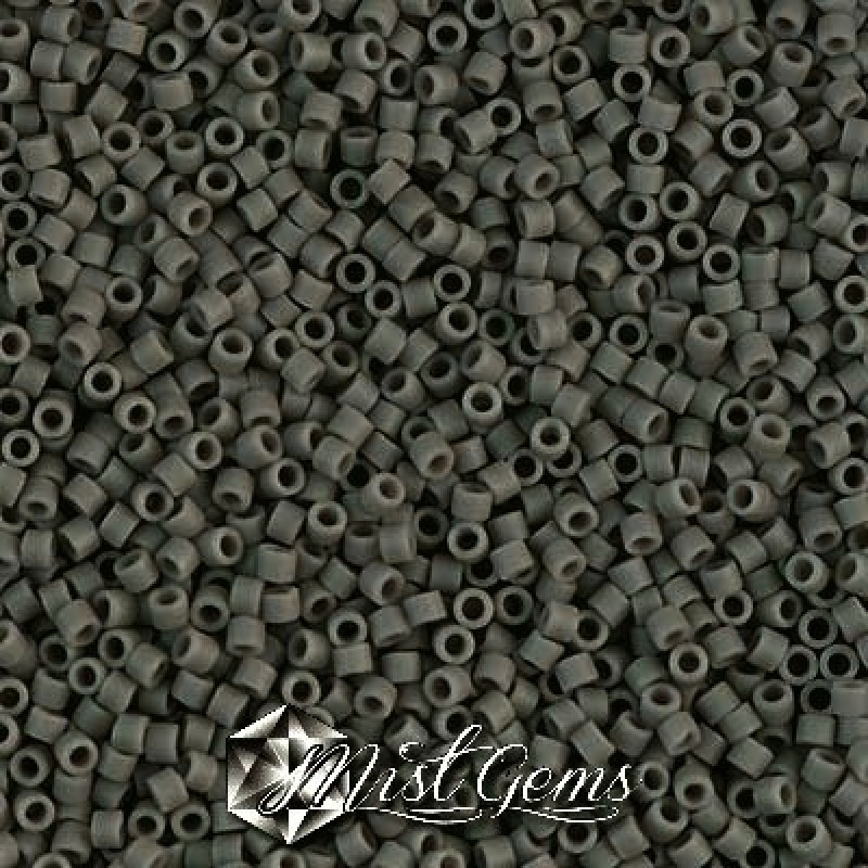 Delica 11/0 DB 0761 Opaque Grey Matted