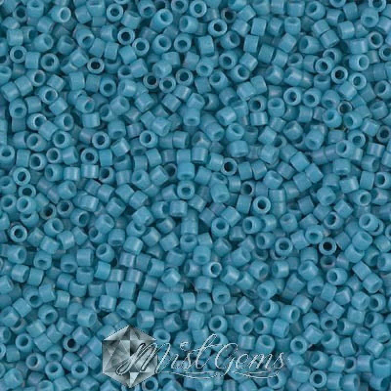 Delica 11/0 DB 0798 Dyed Opaque Capri Matted