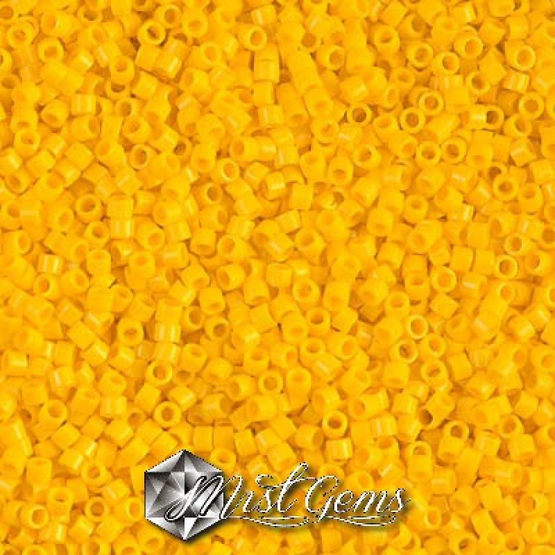 Delica 11/0 DB 1132 Opaque Canary
