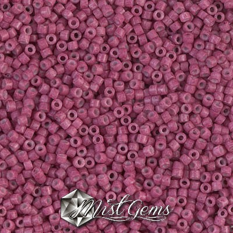Delica 11/0 DB 1376 Dyed Opaque Wine