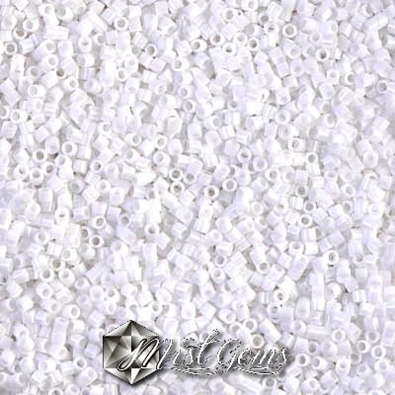 Delica 15/0  DBS 0200 Opaque Chalk White