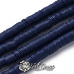 Discuri din argila polimerica-vinil-4mm,bleumarin
