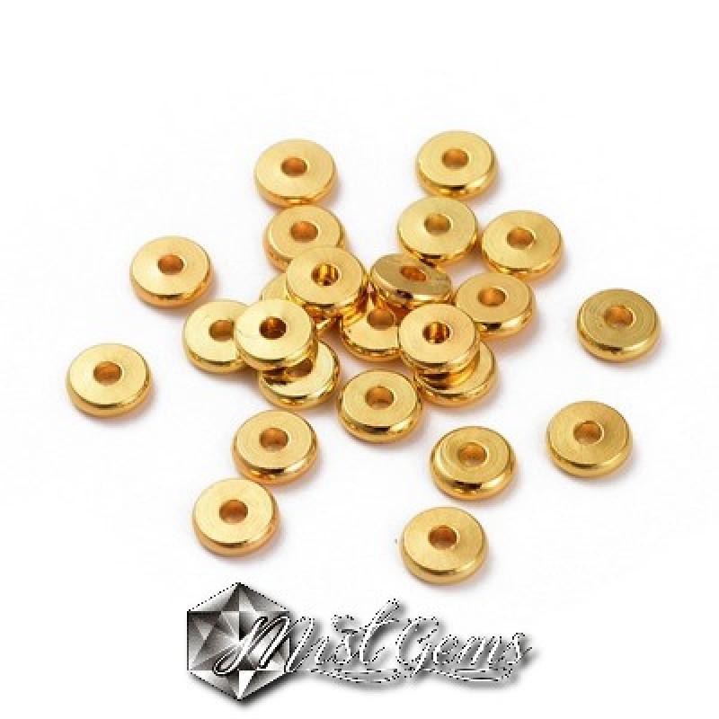 Margele Metalice Disc 3.8 mm-20 buc.