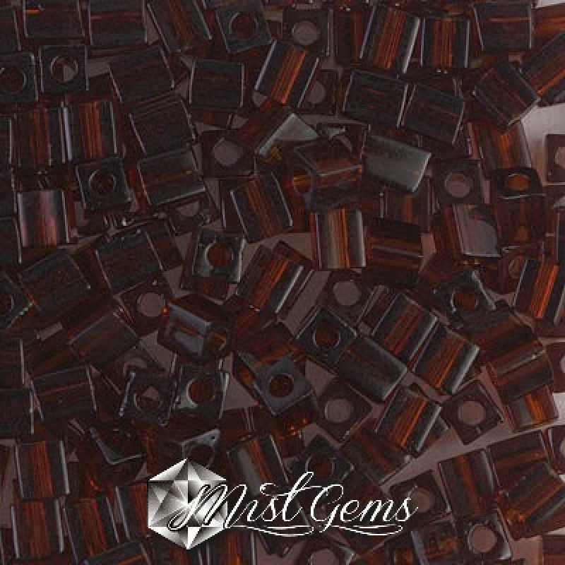 Miyuki Square Beads SB0134 Dark Topaz-4mm