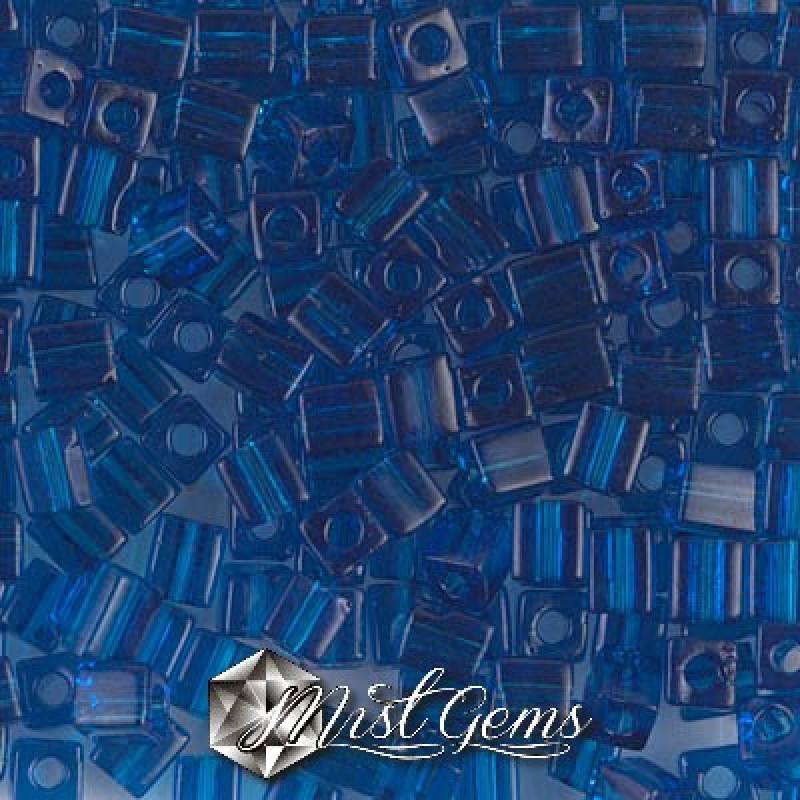 Miyuki Square Beads SB0149 Transparent Capri Blue