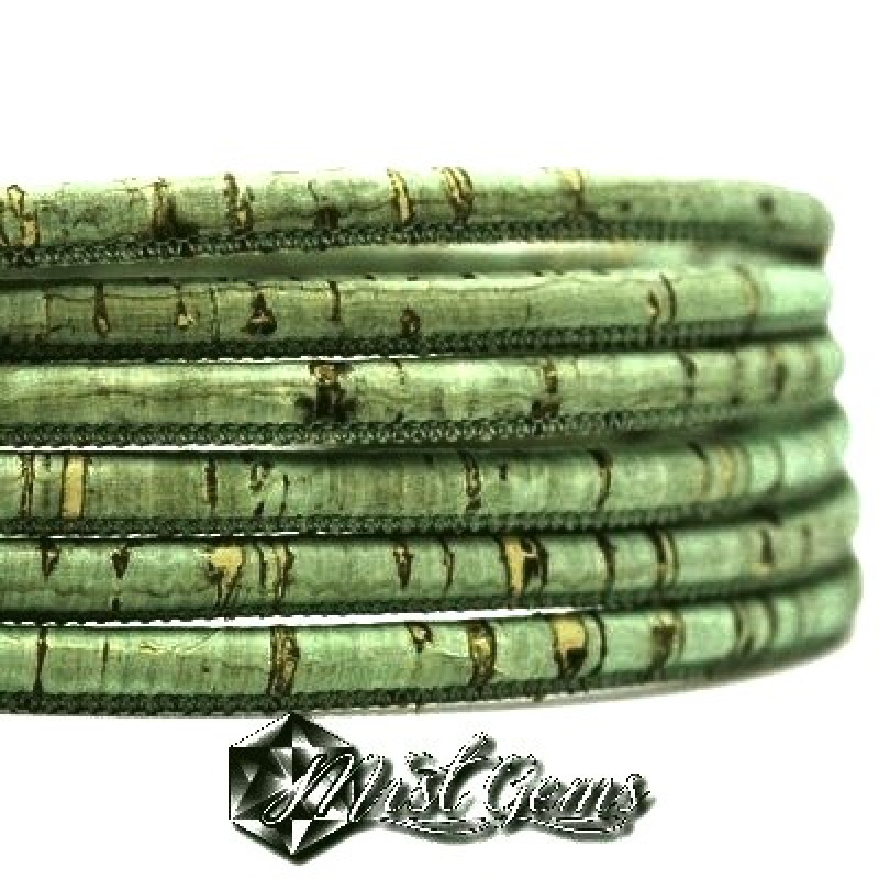 Snur din pluta 5mm,verde -0.2m