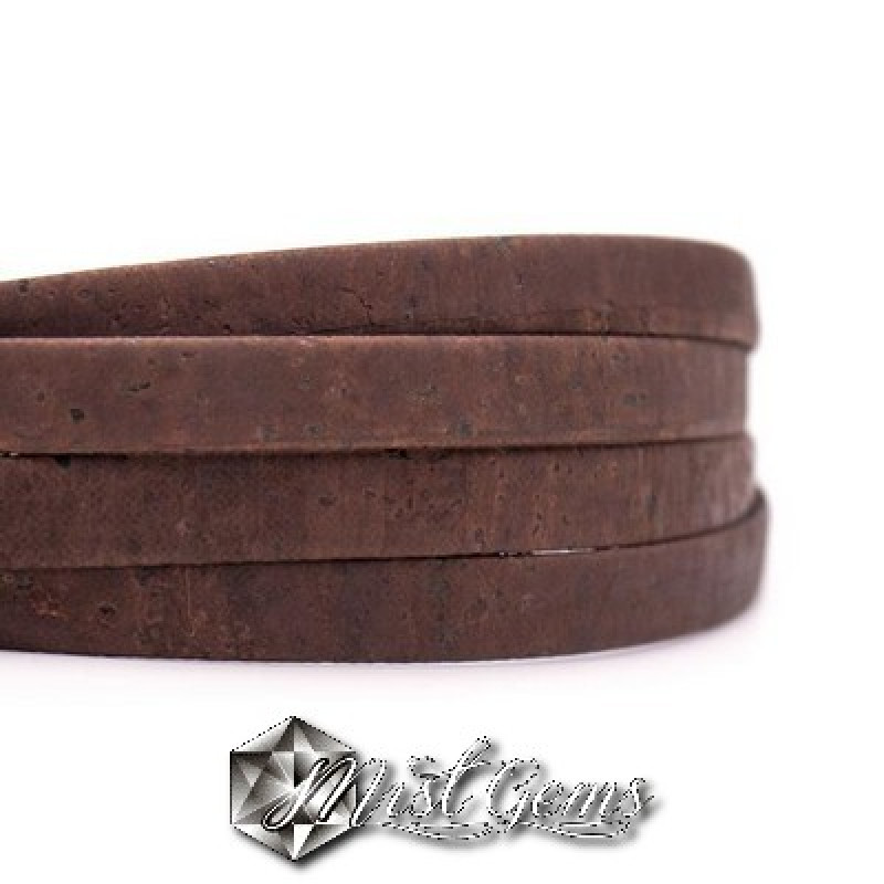 Banda din pluta 10X1.0mm maro-0.2m