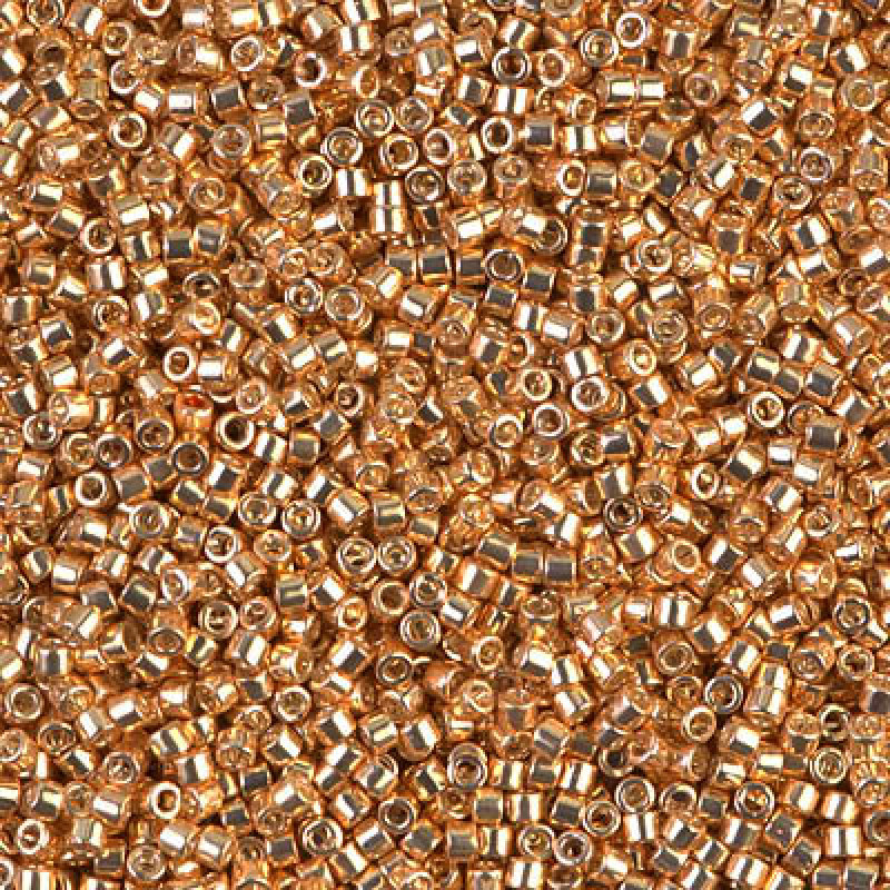 Delica 11/0 DB 0433 Galvanized Champagne