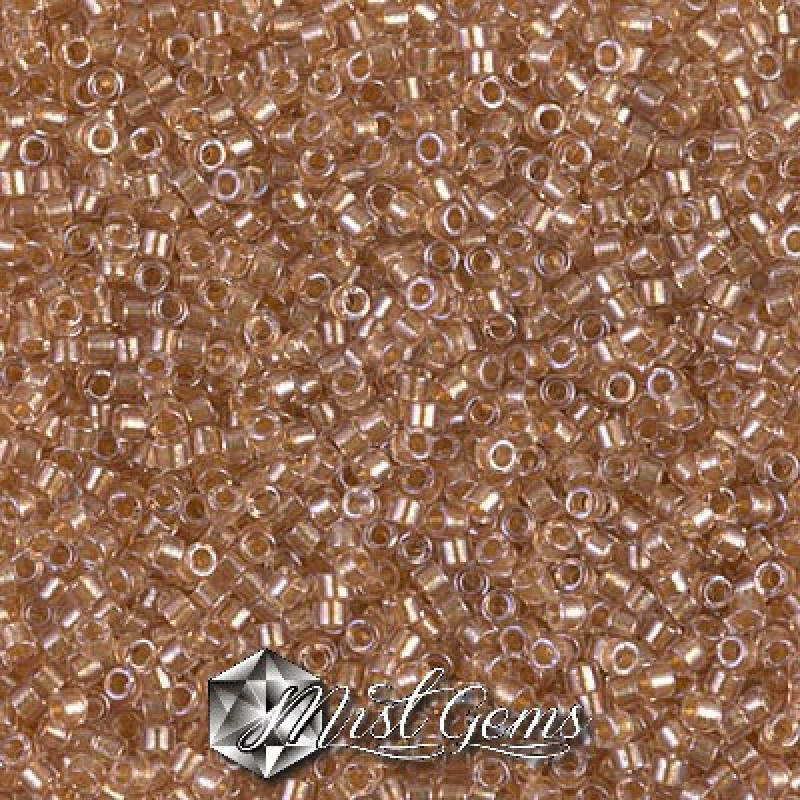 Delica 11/0 DB 0901 Sparkling Gold Lined Crystal