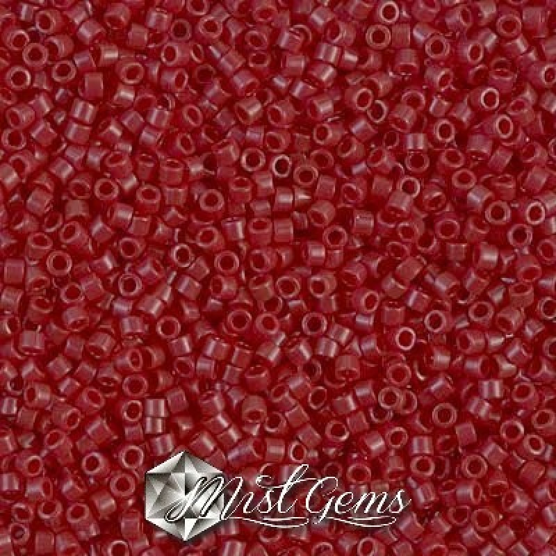 Delica 11/0 DB 1140 Opaque Cherry Red