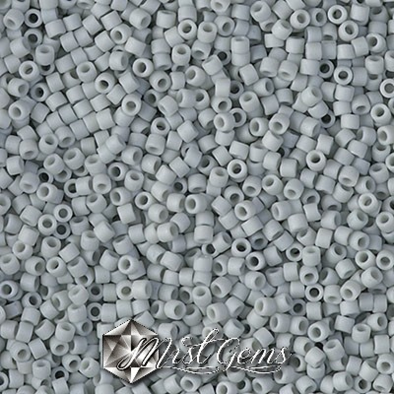 Delica 11/0 DB 2281 Matted Opaque Glazed Shark Fin