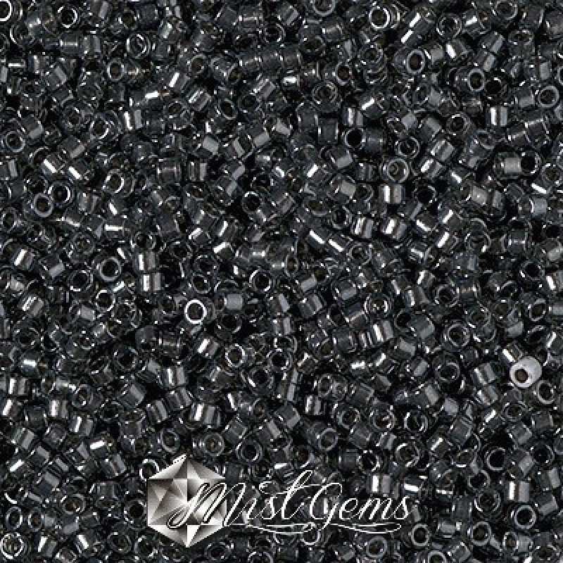 Delica 11/0 DB 2394 Fancy Lined Platinum