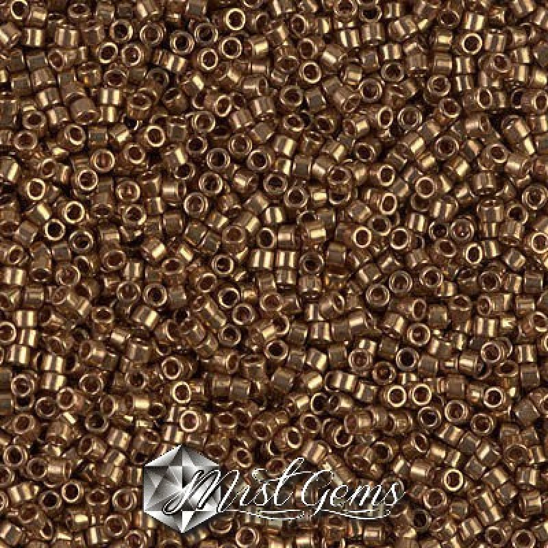 Delica 11/0 DB 0022L (DB22L) Metallic Light Bronze