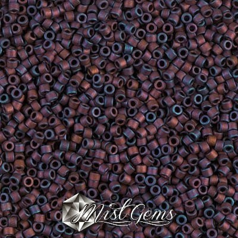 Delica 11/0 DB 0312 Metallic Copper Matted