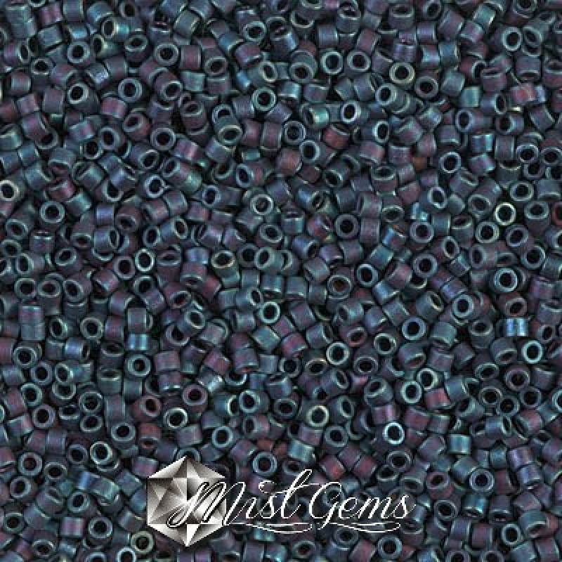Delica 11/0 DB 0325 Matted Metallic Blue Iris