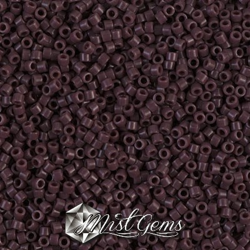 Delica 11/0 DB 0735 Opaque Dark Mauve