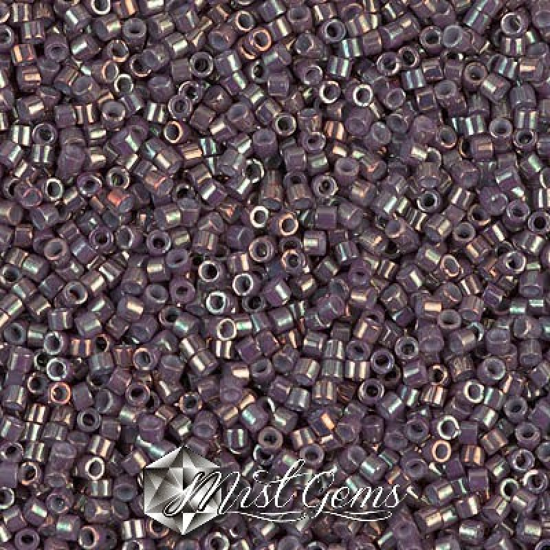 Delica 11/0 DB 1011 Metallic Dusty Mauve Gold Iris