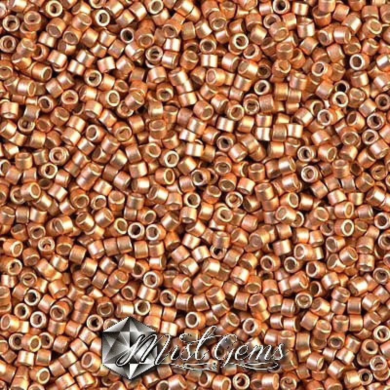 Delica 11/0 DB 1152 Galvanized Semi Matt Champagne