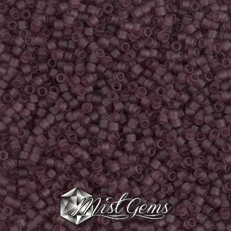Delica 11/0 DB 1264  Matted Transparent Mauve