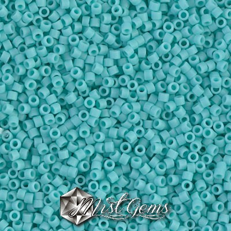 Delica 11/0 DB 1586 Matted Opaque Sea Opal