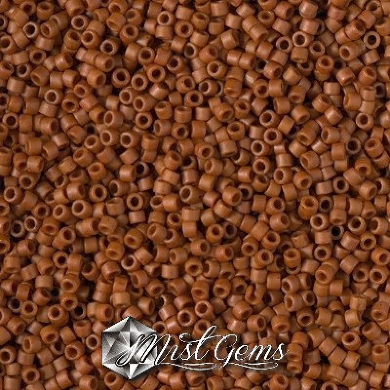 Delica 11/0 DB 2286  Matted Opaque Glazed Toast
