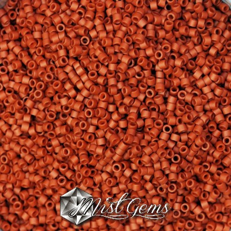 Delica 11/0 DB 2288 Matted Opaque Glazed Sienna