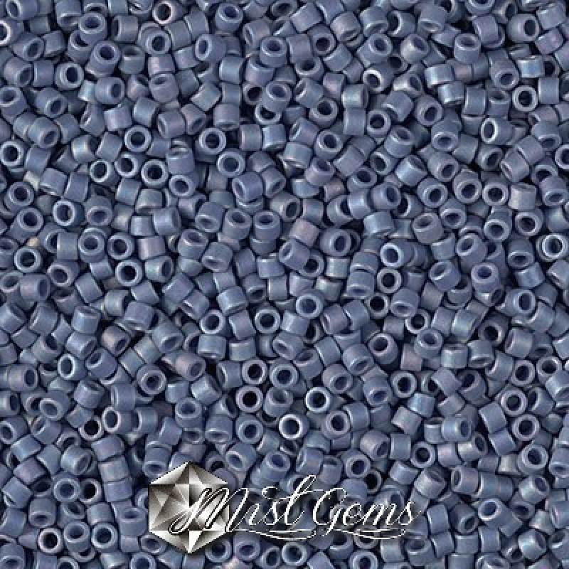 Delica 11/0 DB 2317 Matted Opaque Glazed Bayberry AB