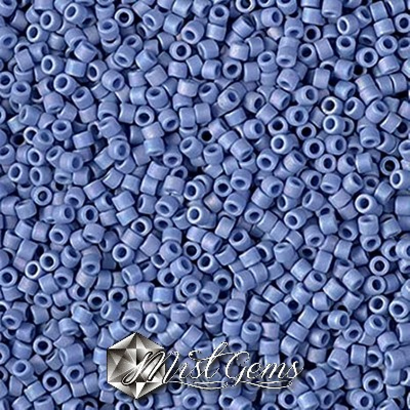 Delica 11/0 DB 2318 Matted Opaque Glazed Mermaid Blue AB