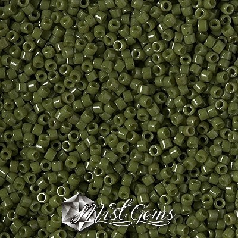 Delica 11/0 DB 2357 Duracoat Opaque Dyed Olive