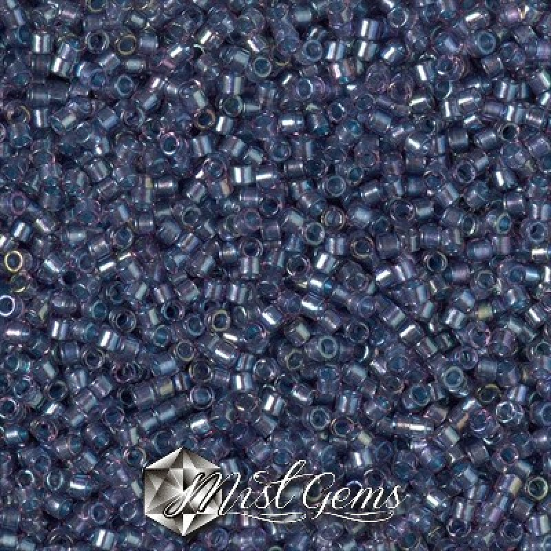 Delica 11/0 DB 2387 Fancy Lined Anchor Gray