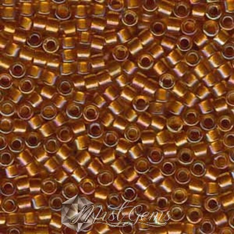 Delica 11/0 DB 0065 (DB65) Lined Topaz AB