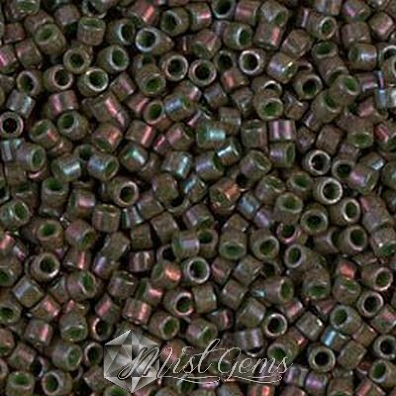 Delica 11/0 DB 0131 (DB131) Opaque Dark Olive Luster