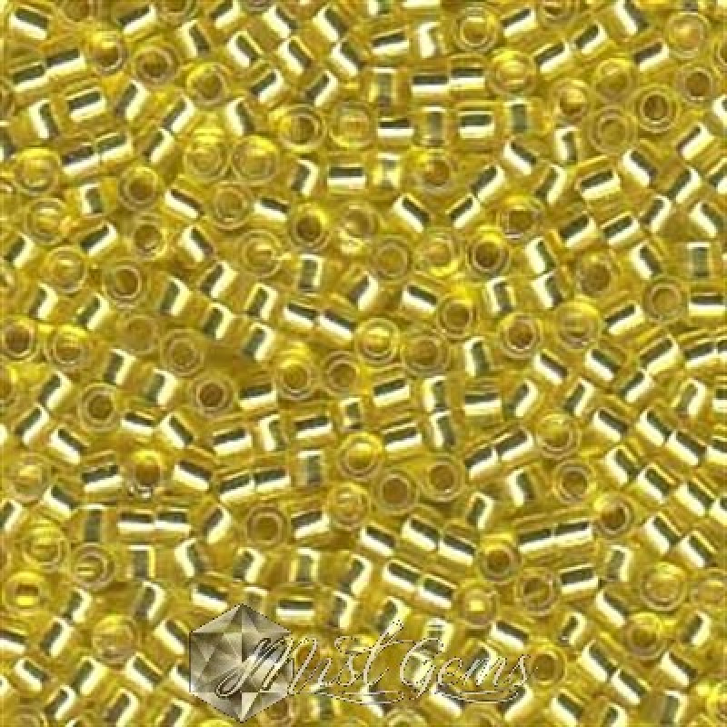 Delica 11/0 DB 0145 (DB145) Silver Lined Yellow
