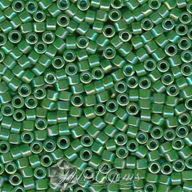 Delica 11/0 DB 0163 (DB163) Opaque Green AB
