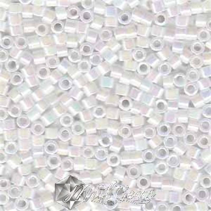 Delica 11/0 DB 0202 (DB202) White Pearl AB