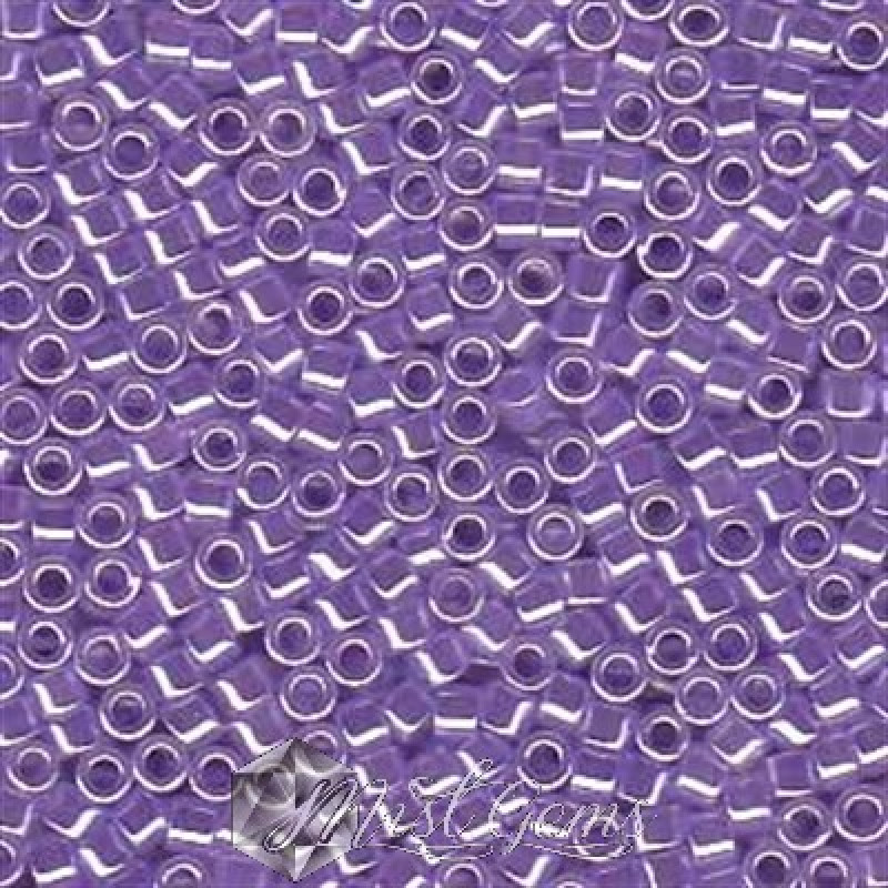 Delica 11/0 DB 0249 Lined Crystal Purple