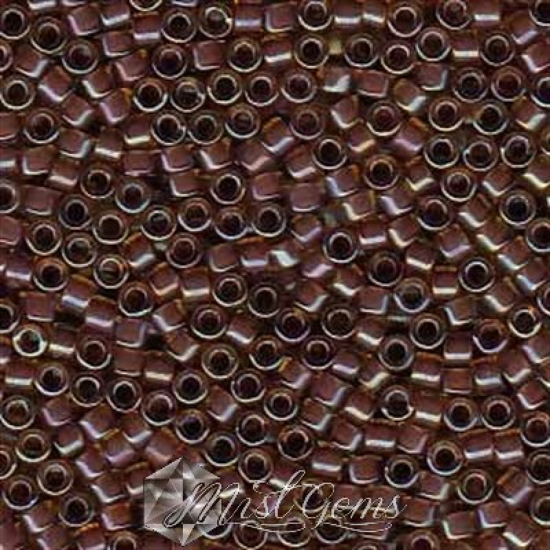Delica 11/0 DB 0287 Lined Amber Taupe AB