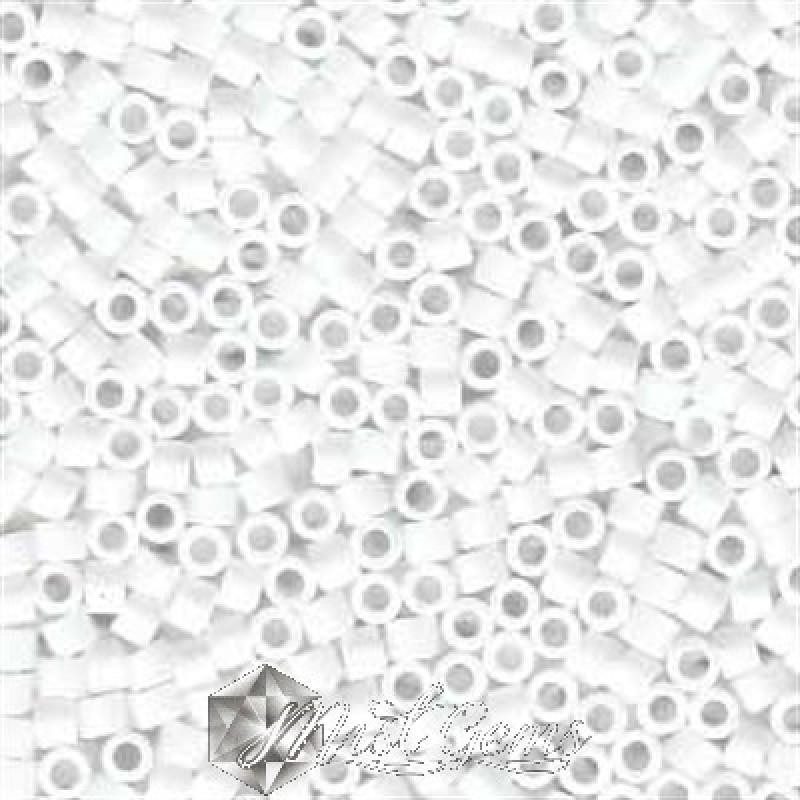 Delica 11/0 DB 0351 (DB351) White Matted