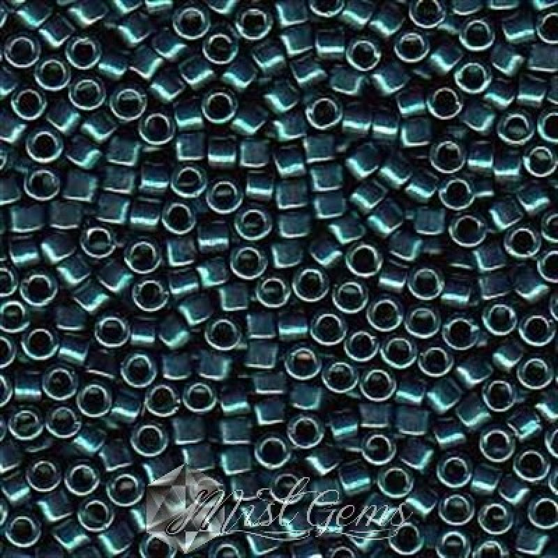 Delica 11/0 DB 0459 Galvanized Dark Teal Dyed
